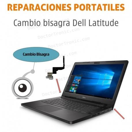 Reparación cambio bisagra portátil Dell Latitude e5530
