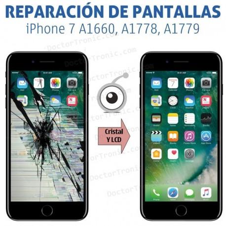 Reparación Pantalla iPhone 7 A1660, A1778, A1779