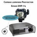 Epson EMP-74 | Cambio lámpara Proyector