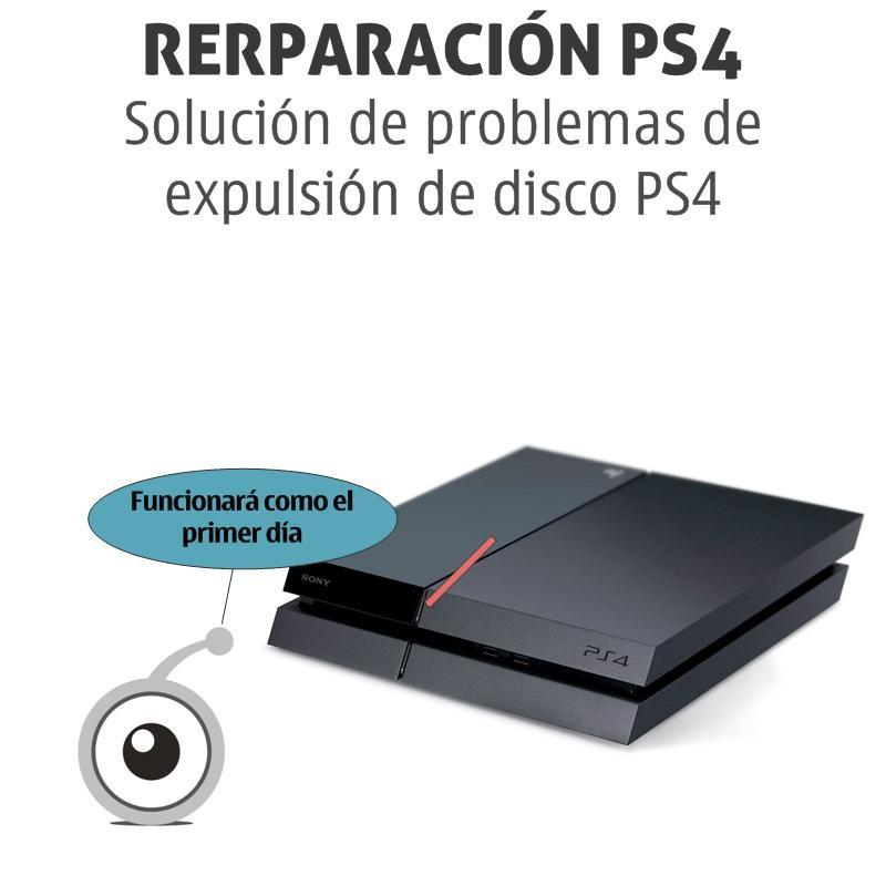 Solución de problemas de expulsión disco PS4 / Doctor Tronic