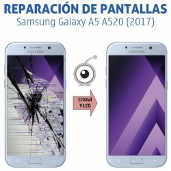 Cambio pantalla completa Samsung Galaxy A5 A520 (2017)