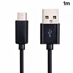 Cable USB Compatible Universal (Micro-Usb) 1 Metro