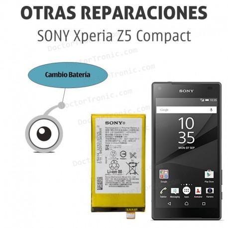 Cambio de batería Sony Xpaeria Z5 Compact E5823