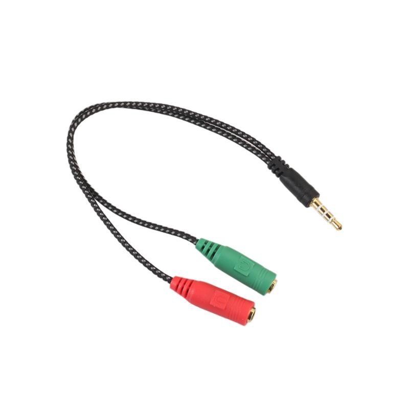 canal En detalle Lada Cable salida de audio y entrada de micro, jack de 3,5mm cuatro polos -  Doctor Tronic