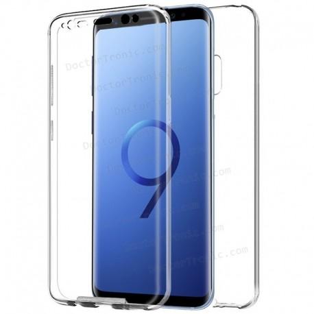 Funda Silicona 3D Samsung G960 Galaxy S9 (Transparente Frontal + Trasera)
