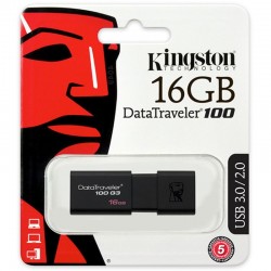 Pen Drive USB 16GB KINGSTON USB3.0 DT100G3/16GB