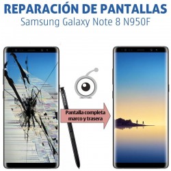 Reparación pantalla completa Samsung Galaxy Note 8 N950F