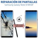 Samsung Galaxy Note 8 N950F | Reparación pantalla completa y trasera