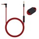Cable Auxilar Audio Doble Jack 3,5 mm 3 vias para auriculares Beats Solo/HD/Studio/Pro/Detox/Wireless/Mixr