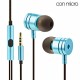 Auriculares Stereo Jack 3,5mm manos libres Metálico