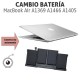 Cambio batería MacBook AIR Apple A1369 A1466 A1405