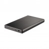 Caja Externa USB - Tooq TQE2522B - Caja de disco duro (2.5", SATA/IDE, USB 2.0)