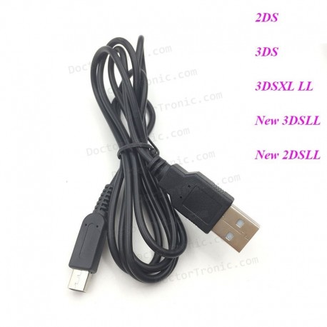 Cable de alimentación USB para Nintendo 3DS/NDSi/DSi/XL