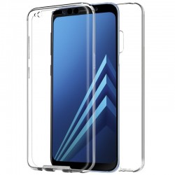Funda Silicona 3D Samsung A530 Galaxy A8 (2018) (Transparente Frontal + Trasera)