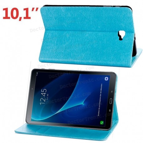 Funda Samsung Galaxy Tab A (2016) S PEN (P580 / P585) Polipiel Liso Azul Pulg - Doctor Tronic