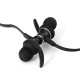 Auriculares Stereo Bluetooth Deportivos Universal Platinet Magnéticos Negros