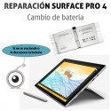 Microsoft Surface PRO 4 (1724) | Cambio de batería