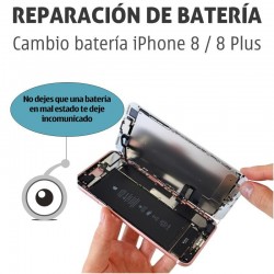 Cambio batería iPhone 8 / 8 Plus