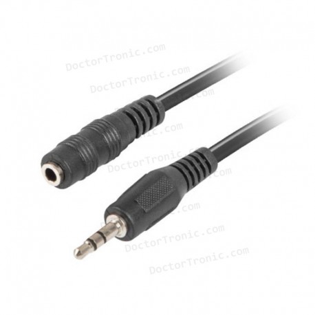 Cable alargador auriculares, jack 3.5mm 3 METROS - Doctor Tronic