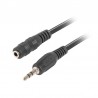 Cable alargador auriculares, jack 3.5mm 3 METROS