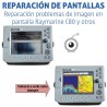 Raymarine C80 / C70 | Reparación problemas de imagen