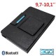 Funda Ebook Tablet 10 Pulgadas Universal 3GO Negro + Teclado Bluetooth