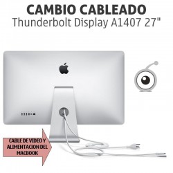 Cambio cables Apple Thunderbolt Display A1407 27"