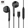 Auriculares Stereo Black COOL Classic Stereo Con Micrófono (Tipo C)