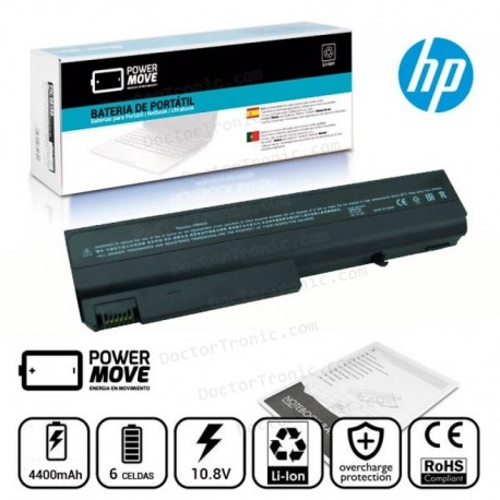 Batería ordenador portátil para HP | SERIES 6510B 6515B 6710B