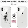 iPhone X | Reparación cristal trasero