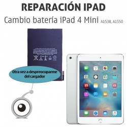 Cambio batería iPad 4 Mini (A1538, A1550 )
