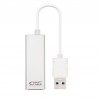 ADAPTADOR USB A LAN NANOCABLE - DE USB 3.0 A ETHERNET GIGABIT 10/100/1000 MBPS - 15CM
