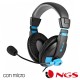 Auriculares Stereo Para PC NGS MSX9 Con Micro