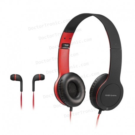 Auriculares Stereo PACK COMBO 2 EN 1 MARS GAMING MHCX