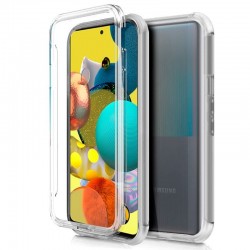 Funda Silicona 3D Samsung A515 Galaxy A51 5G (Transparente Frontal + Trasera)