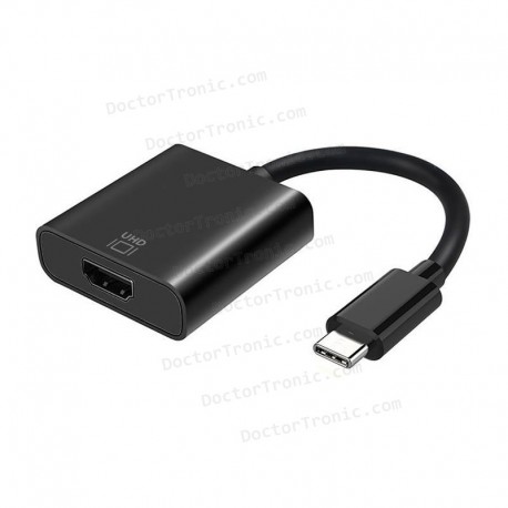 Cable USB 3.1 Tipo C a HDMI Audio-Video 4K 15CM