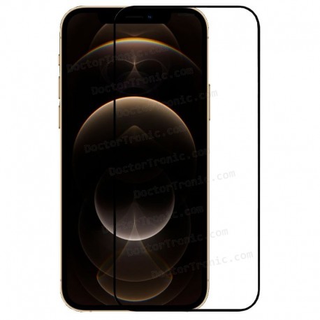 Protector Pantalla Cristal Templado IPhone 12 Pro Max (FULL 3D Negro)