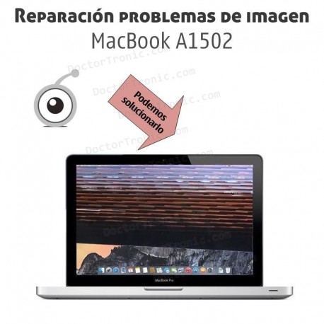 Reparación problemas de imagen MacBook A1502