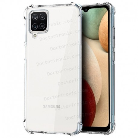 Carcasa Samsung A125 Galaxy A12 AntiShock Transparente