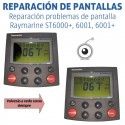 Raymarine ST6000+, 6001, 6001+ | Cambio LCD