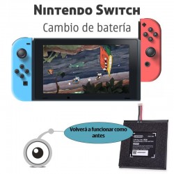 Cambio batería Nintendo Switch
