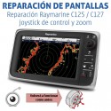 Raymarine C125 / C127 | Reparación joystick de control y zoom