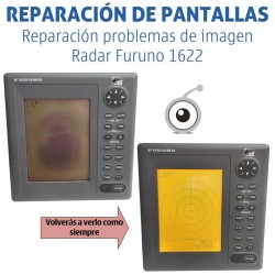 Reparación problemas de imagen Radar Furuno 1622