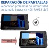 Lowrance HDS-7 LIVE / HDS-9 LIVE /HDS-12 LIVE | Reparación problemas luminosidad de pantalla