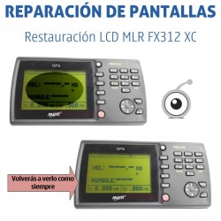 MLR FX312 XC | Restauración LCD