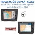 Raymarine C120 | Reparación problemas de imagen