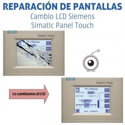 Reparación LCD Siemens Simatic Panel Touch