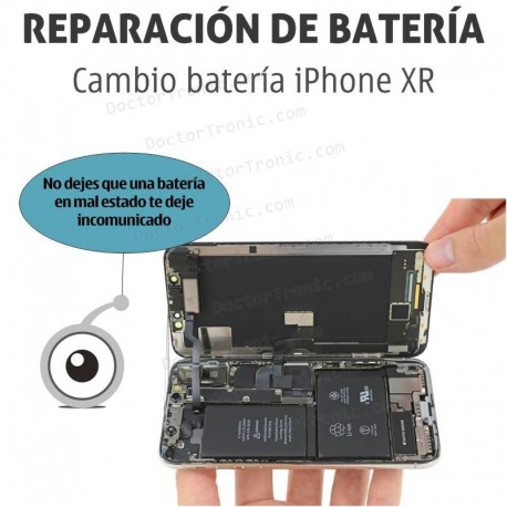 Cambio batería iPhone XR