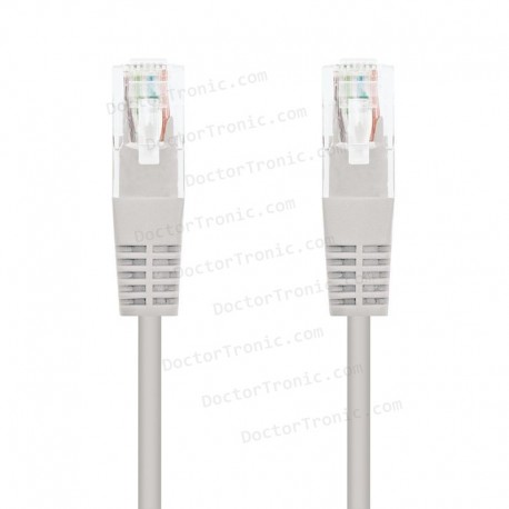 Cable de Red RJ45 CAT6 UTP Cat.6 10/100/1000 Gris (10m)