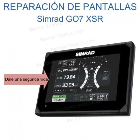 Reparación problemas de encendido Simrad GO7 XSR